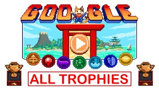 FULL WALKTHROUGH w timestamps Google Doodle Champion Island Games check description [upl. by Annohs]