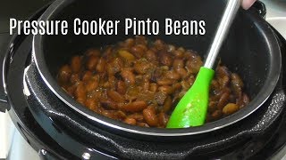 Pressure Cooker Pinto Beans  No Soak Quick Cook Beans  Cosori 2 Quart Electric Pressure Cooker [upl. by Lasiaf]