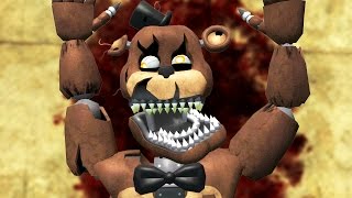 DEATH OF NIGHTMARE FREDDY Gmod FNAF Sandbox Funny Moments Garrys Mod [upl. by Sophi]