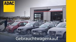 ADAC How To Gebrauchtwagenkauf I ADAC [upl. by Yelhak]