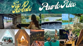 top 10 Airbnb Puerto Rico  Best Airbnb Puerto Rico  Luxury Airbnb with Private Pool 2020 PR [upl. by Aubin]