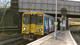 Half an Hour at 216  Birkenhead North Station 1022017  Class 507 508 terminus [upl. by Brause]