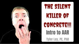 The silent killer of concrete  Intro to Alkali Aggregate Reaction [upl. by Sualkcin]