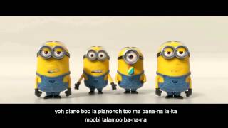 MinionsBanana Songslowmotion version [upl. by Killigrew]