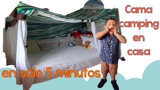 🤩Camping en casa en 5 minutos🙀y juego de sombras🤩 [upl. by Gerfen]