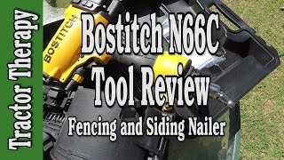 Tool Review  Bostitch N66C Siding and Fencing Nailer [upl. by Norret]