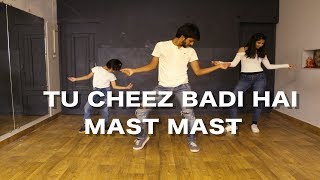 Tu Cheez Badi hai Mast Mast  Machine  Deepak Tulsyan Choreography [upl. by Attlee]