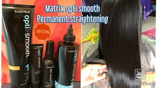 Permanent straighteningrebondstep by step Matrix Opti Smooth [upl. by Yelda]