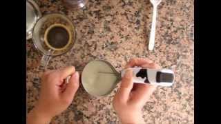 How To Latte Art With Instant Coffee [upl. by Aikemot]