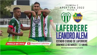 ⚽ LAFERRERE vs ALEM  FECHA 5  APERTURA 2022 [upl. by Omura160]